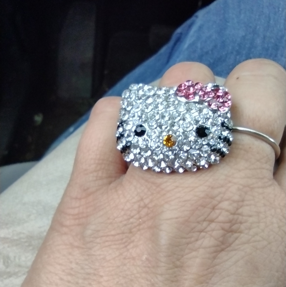 Adjustable Hello Kitty Ring